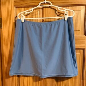 Patagonia, women’s swim cover up skirt, light blue, large